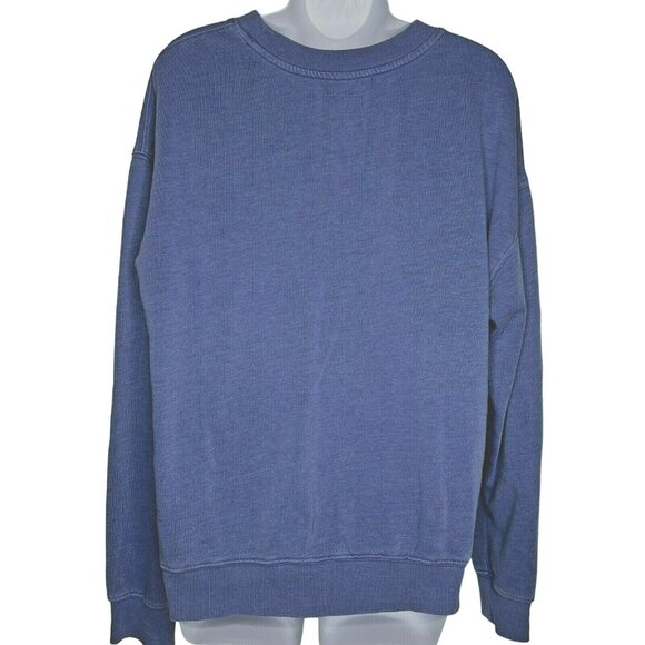 Nickelodeon Rugrats Women's Sz XL Blue Crew Neck Pullover Sweatshirt Long Sleeve - Picture 4 of 7